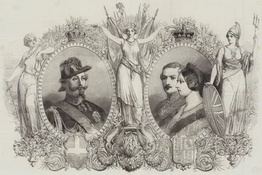 Besuch des Königs von Sardinien